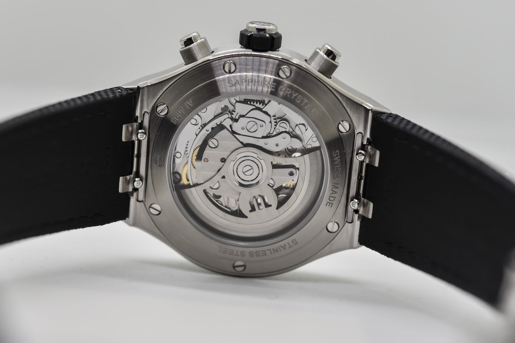 Оригинальные часы Maurice Lacroix Maurice Lacroix Aikon Automatic  AI6098-SS001-090-1 механические калибр механизма ml206 общий вид